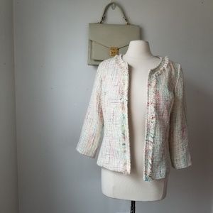 Cynthia Rowley Tweed BLazer SIZE MEDIUM